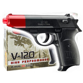 Villa - Pistola de Juguete Air Soft de Alto Rendimiento V-120 BB Bullet - Armas y Gadgets de Juguete